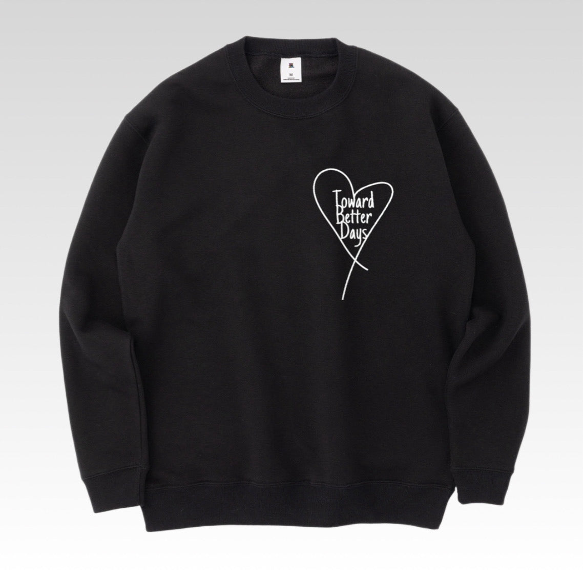 【予約商品】BADYEVER Reconstruction Assistance One-Point Logo Sweatshirt