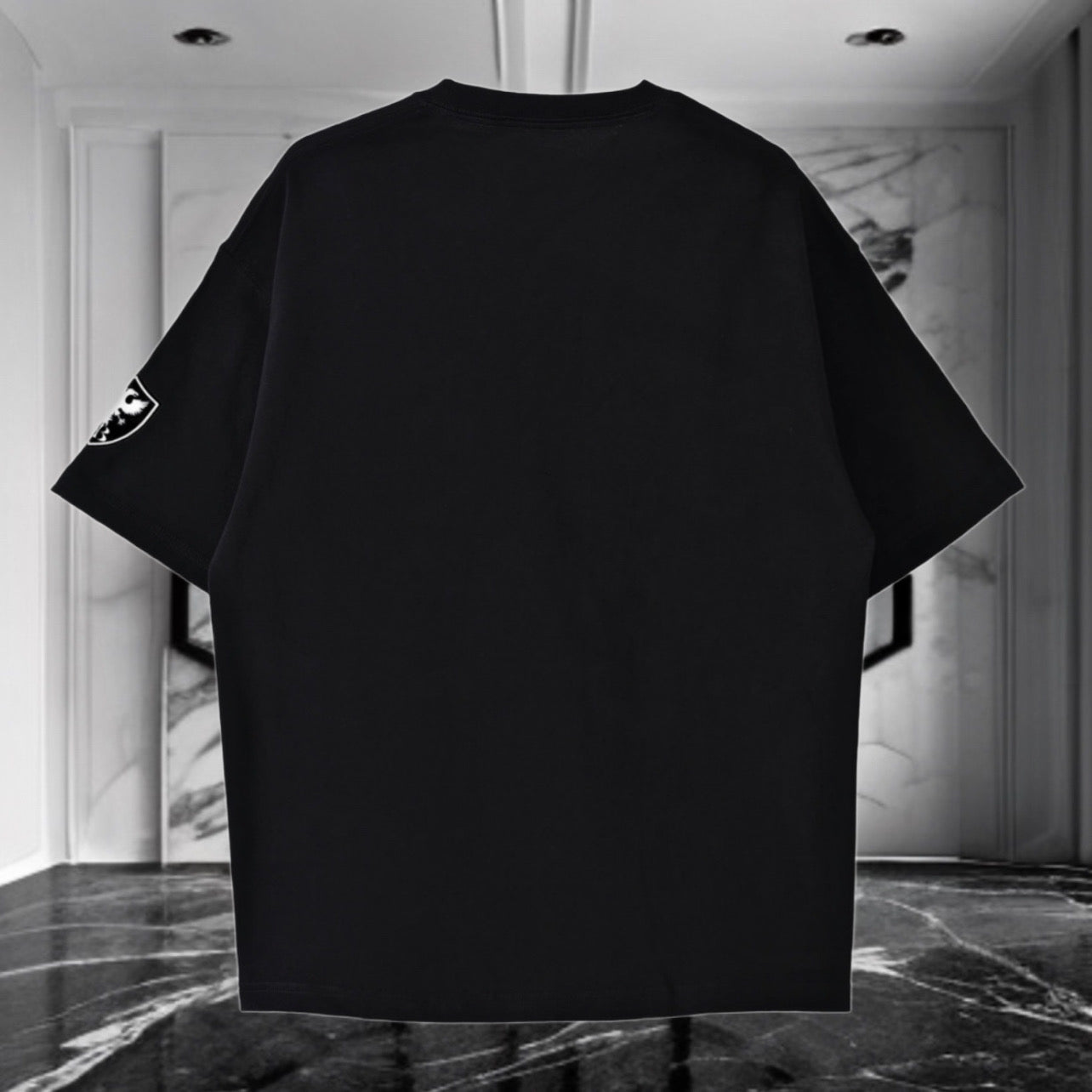 【予約商品】BADBARBER Not Famous Underground Logo extra-heavy fabrics Oversized t-shirts