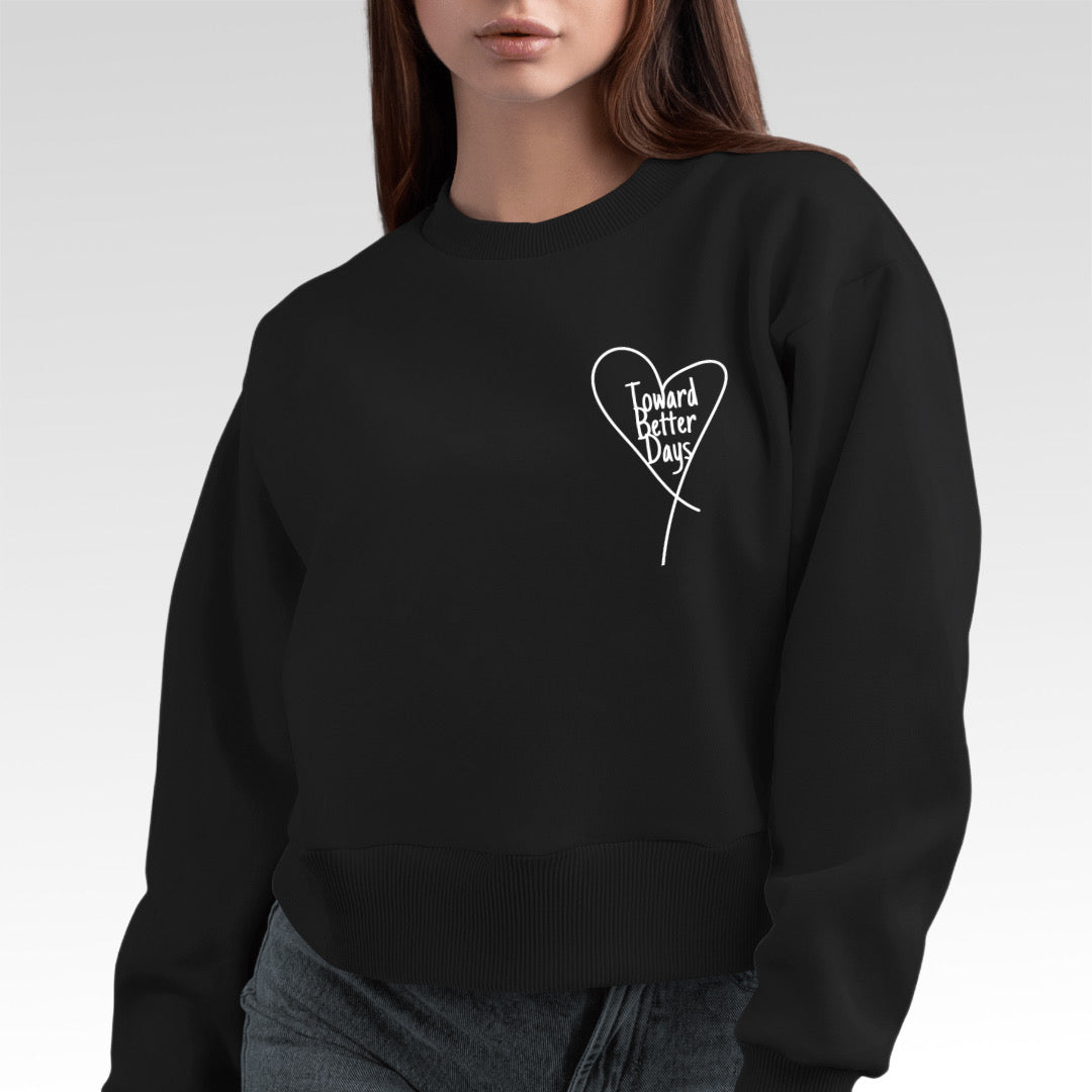 【予約商品】BADYEVER Reconstruction Assistance One-Point Logo Sweatshirt