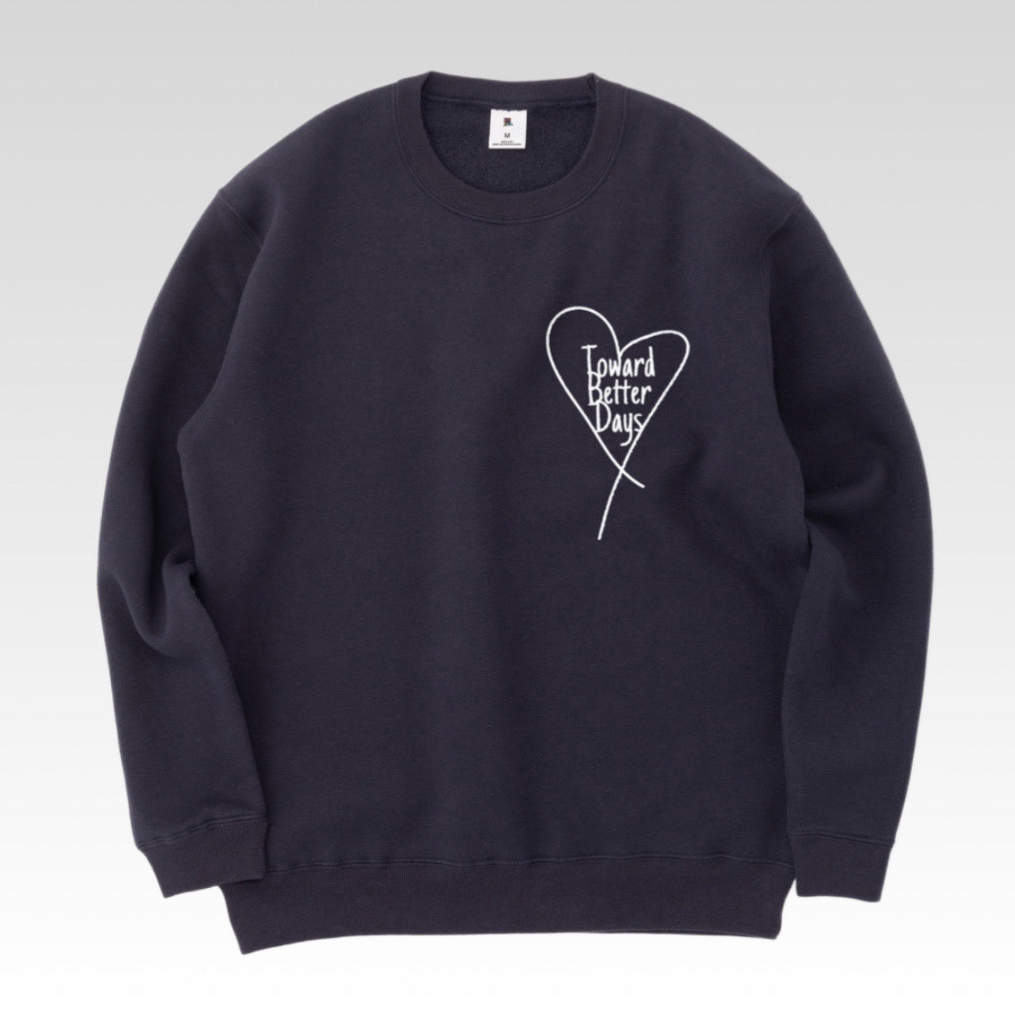 【予約商品】BADYEVER Reconstruction Assistance One-Point Logo Sweatshirt