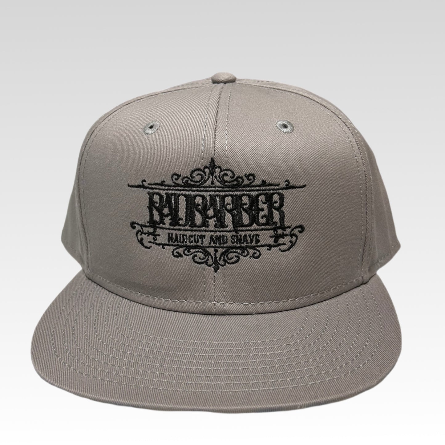 BADBARBER Embroidery Flat Visor Cap