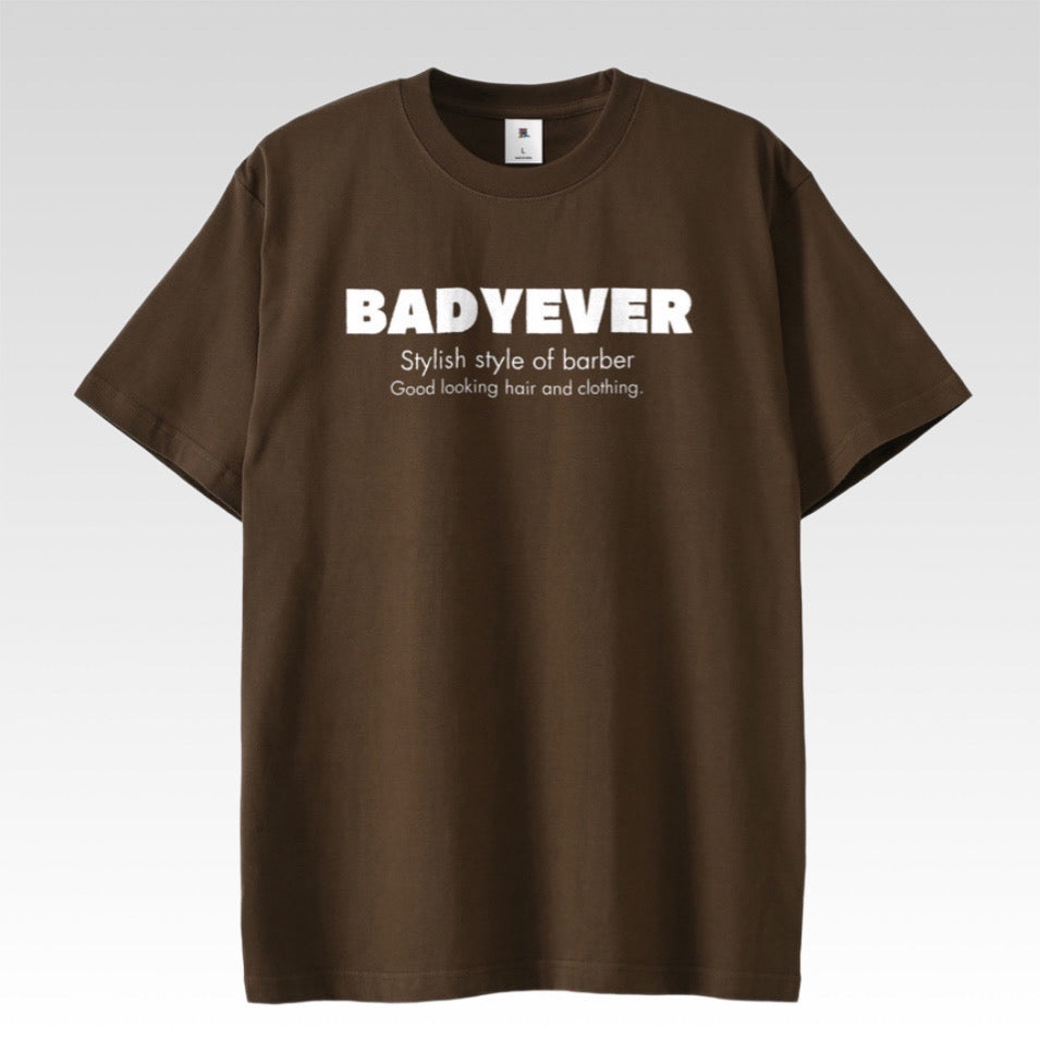 【予約商品】BADYEVER Simple Logo T-Shirt