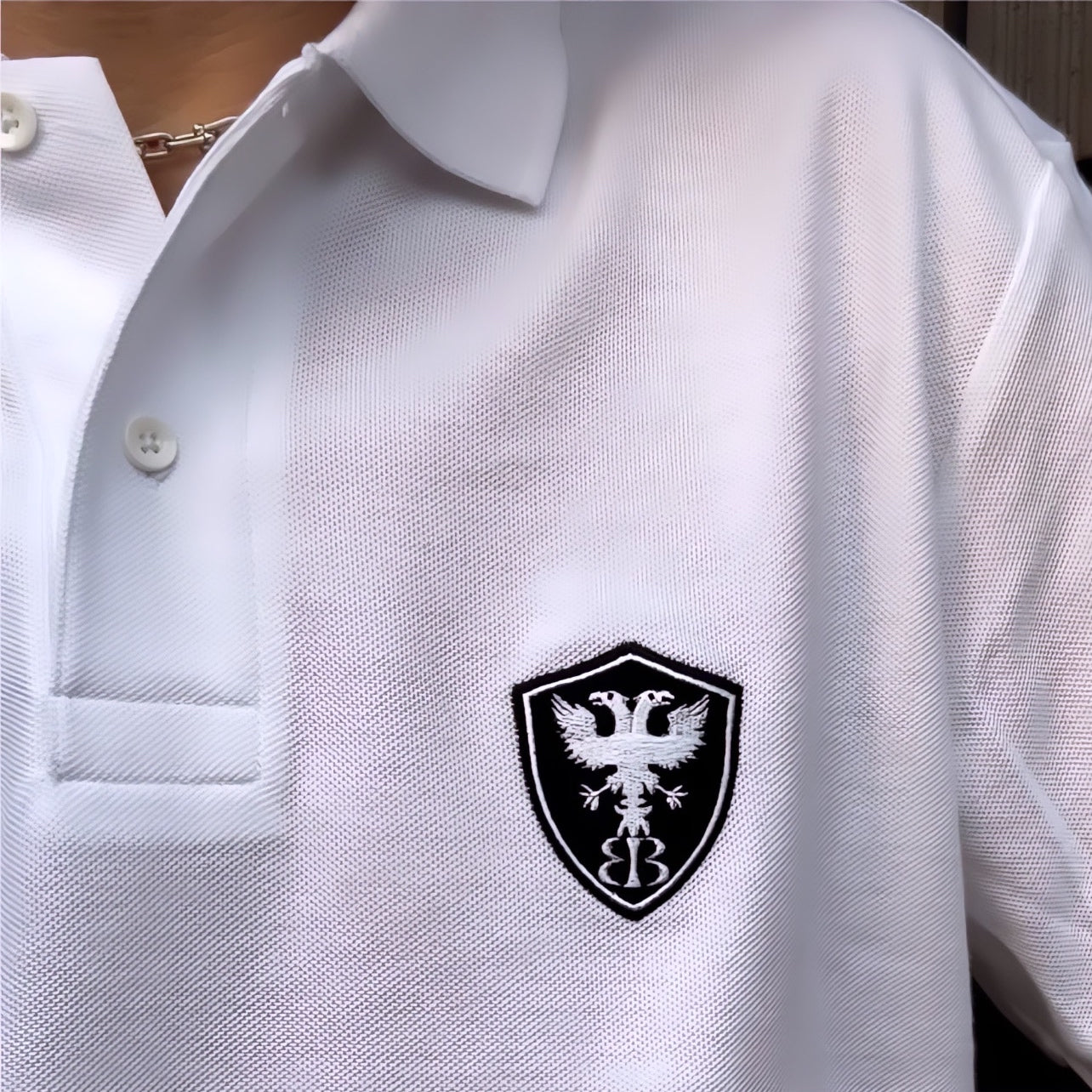 【予約商品】BADBARBER Emblem Logo Polo Shirt