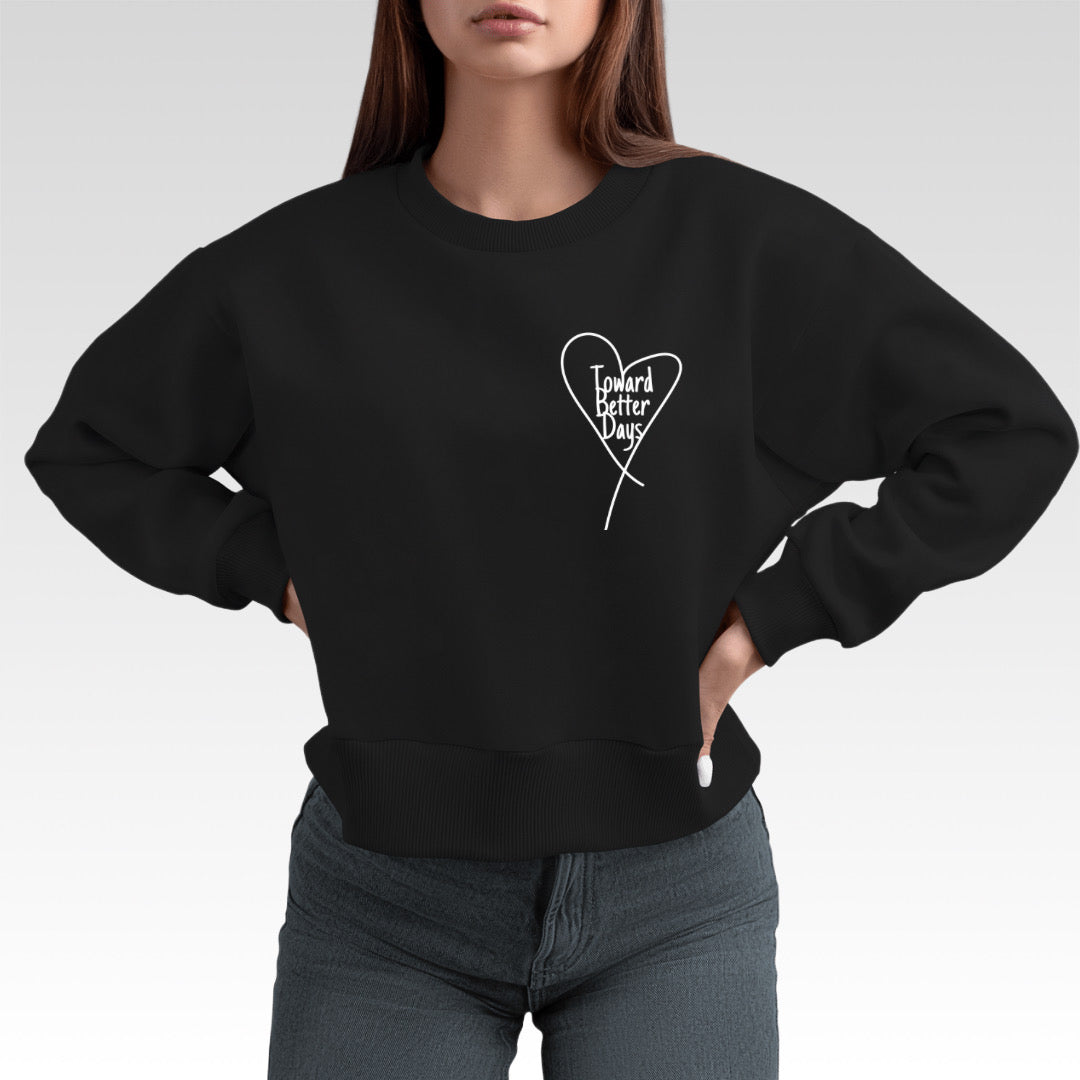 【予約商品】BADYEVER Reconstruction Assistance One-Point Logo Sweatshirt